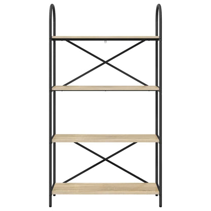 vidaXL Bücherregal Sonoma-Eiche 80 x 30 x 146 cm Holzwerkstoff