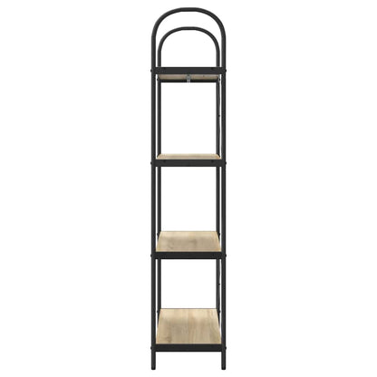 vidaXL Bücherregal Sonoma-Eiche 80 x 30 x 146 cm Holzwerkstoff