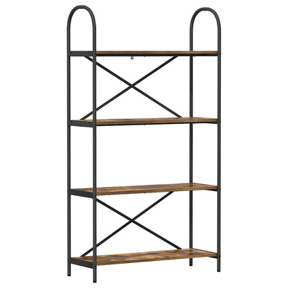 vidaXL Bücherregal Geräucherte Eiche 80 x 30 x 146 cm Holzwerkstoff