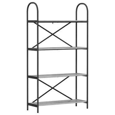 vidaXL Bibliothèque Gris Sonoma 80 x 30 x 146 cm Bois d'ingénierie