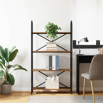 vidaXL Bücherregal Altholz 80 x 30 x 146 cm Holzwerkstoff
