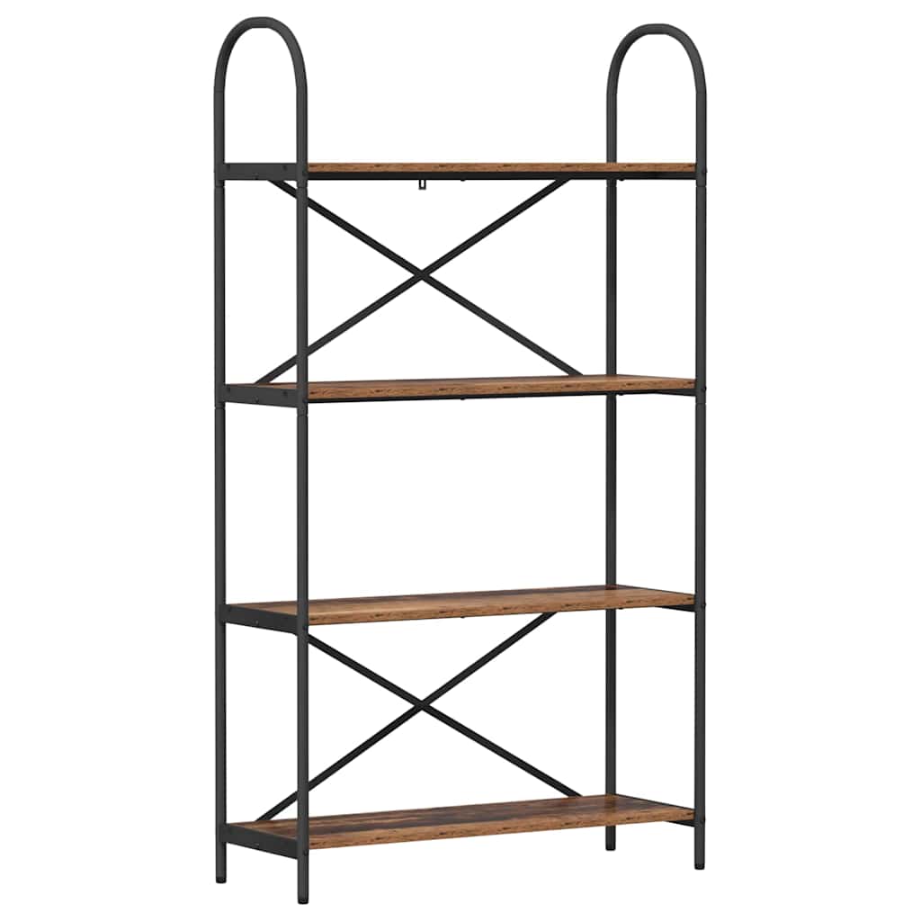 vidaXL Bücherregal Altholz 80 x 30 x 146 cm Holzwerkstoff