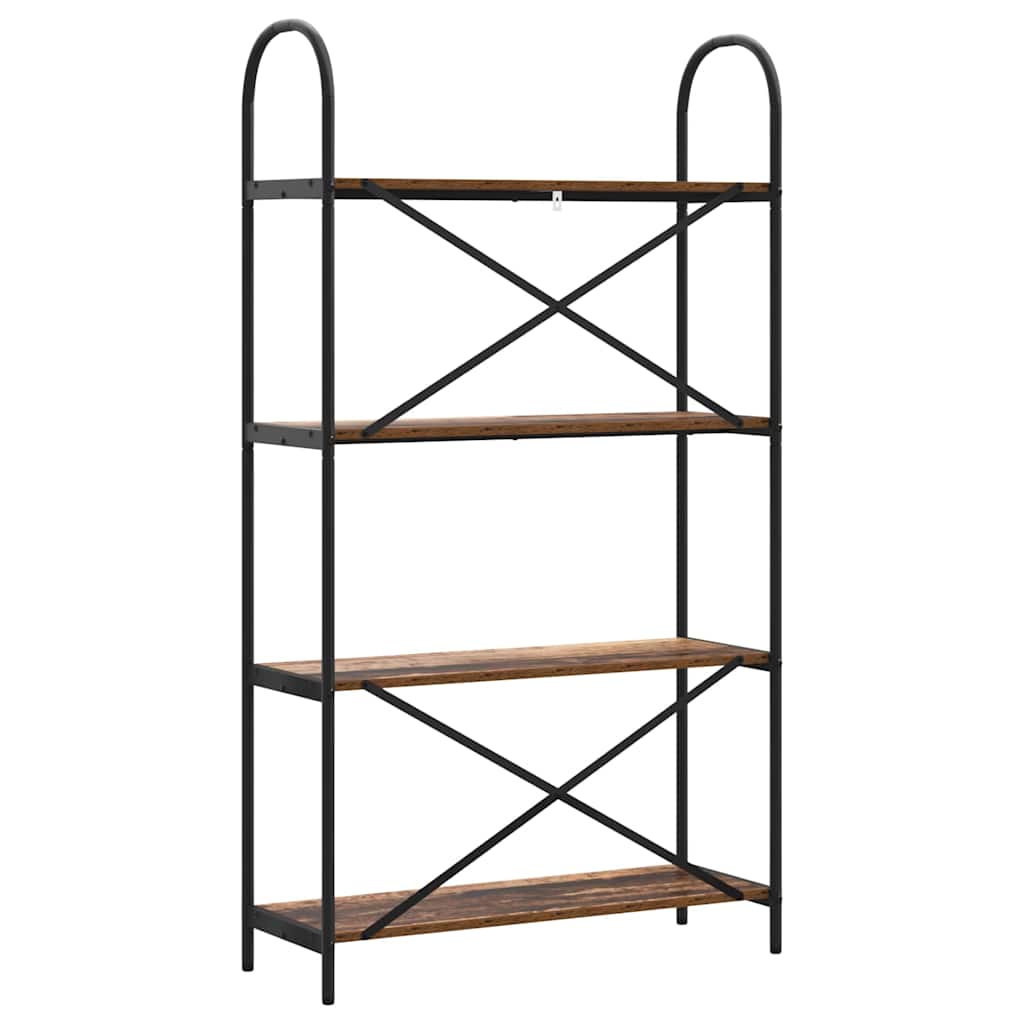 vidaXL Bücherregal Altholz 80 x 30 x 146 cm Holzwerkstoff