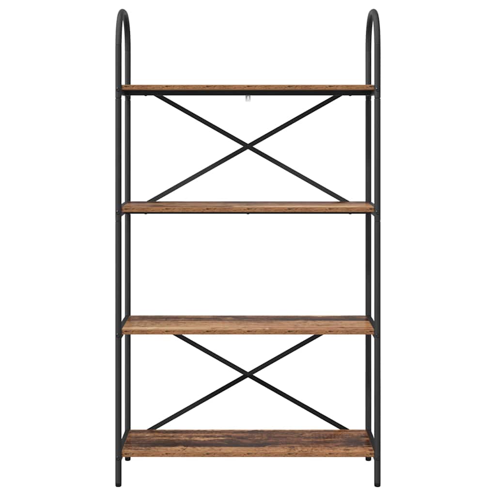 vidaXL Bücherregal Altholz 80 x 30 x 146 cm Holzwerkstoff