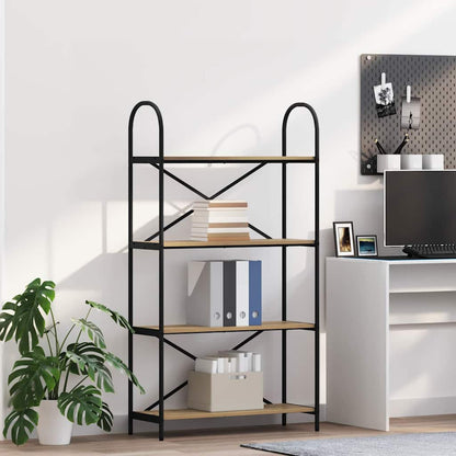 vidaXL Bücherregal Artisan-Eiche 80 x 30 x 146 cm Holzwerkstoff