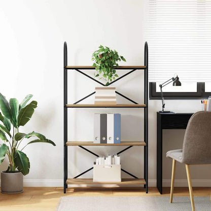 vidaXL Bücherregal Artisan-Eiche 80 x 30 x 146 cm Holzwerkstoff