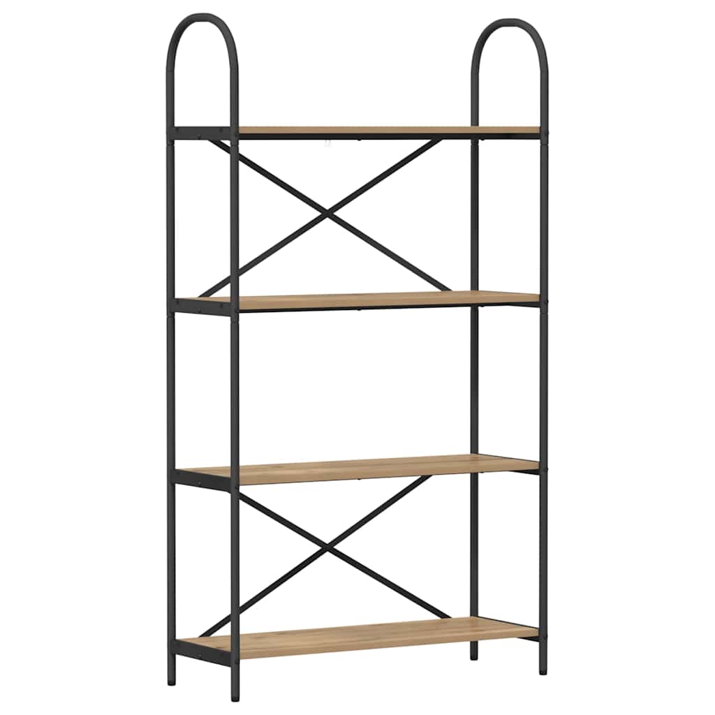 vidaXL Bücherregal Artisan-Eiche 80 x 30 x 146 cm Holzwerkstoff