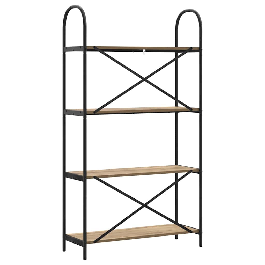 vidaXL Bücherregal Artisan-Eiche 80 x 30 x 146 cm Holzwerkstoff