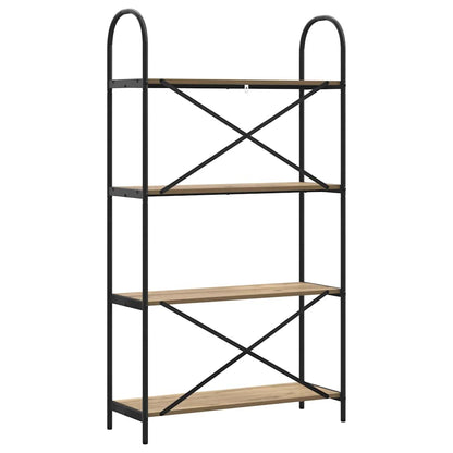 vidaXL Bücherregal Artisan-Eiche 80 x 30 x 146 cm Holzwerkstoff