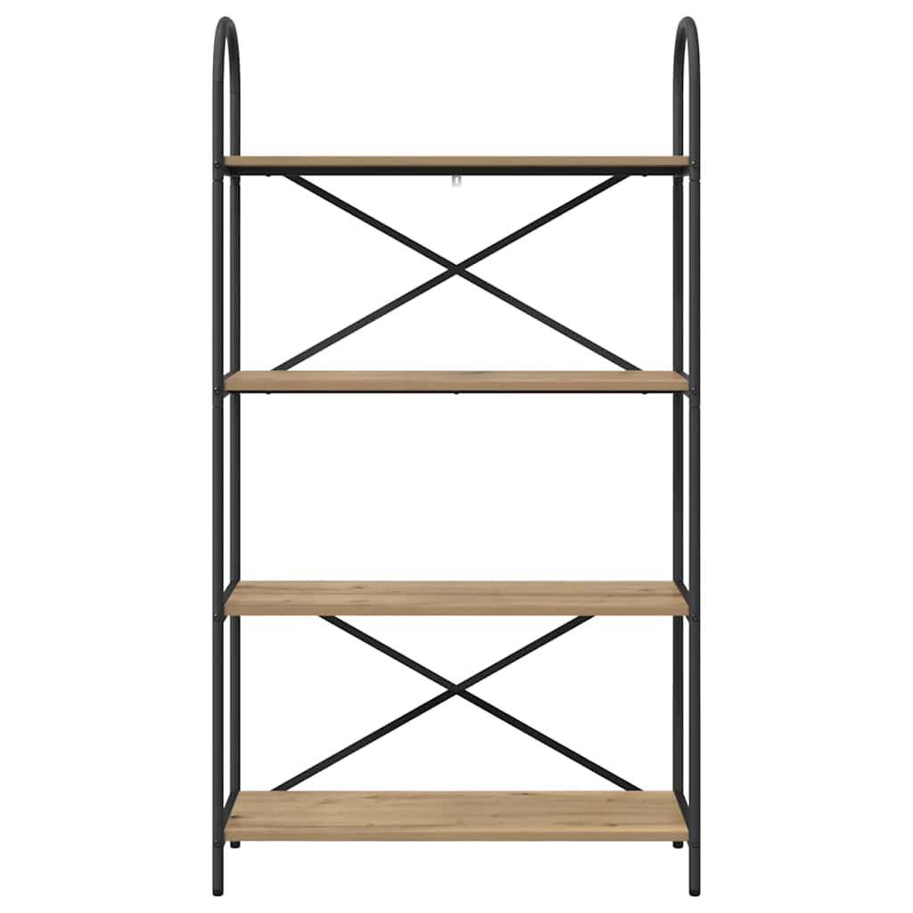 vidaXL Bücherregal Artisan-Eiche 80 x 30 x 146 cm Holzwerkstoff