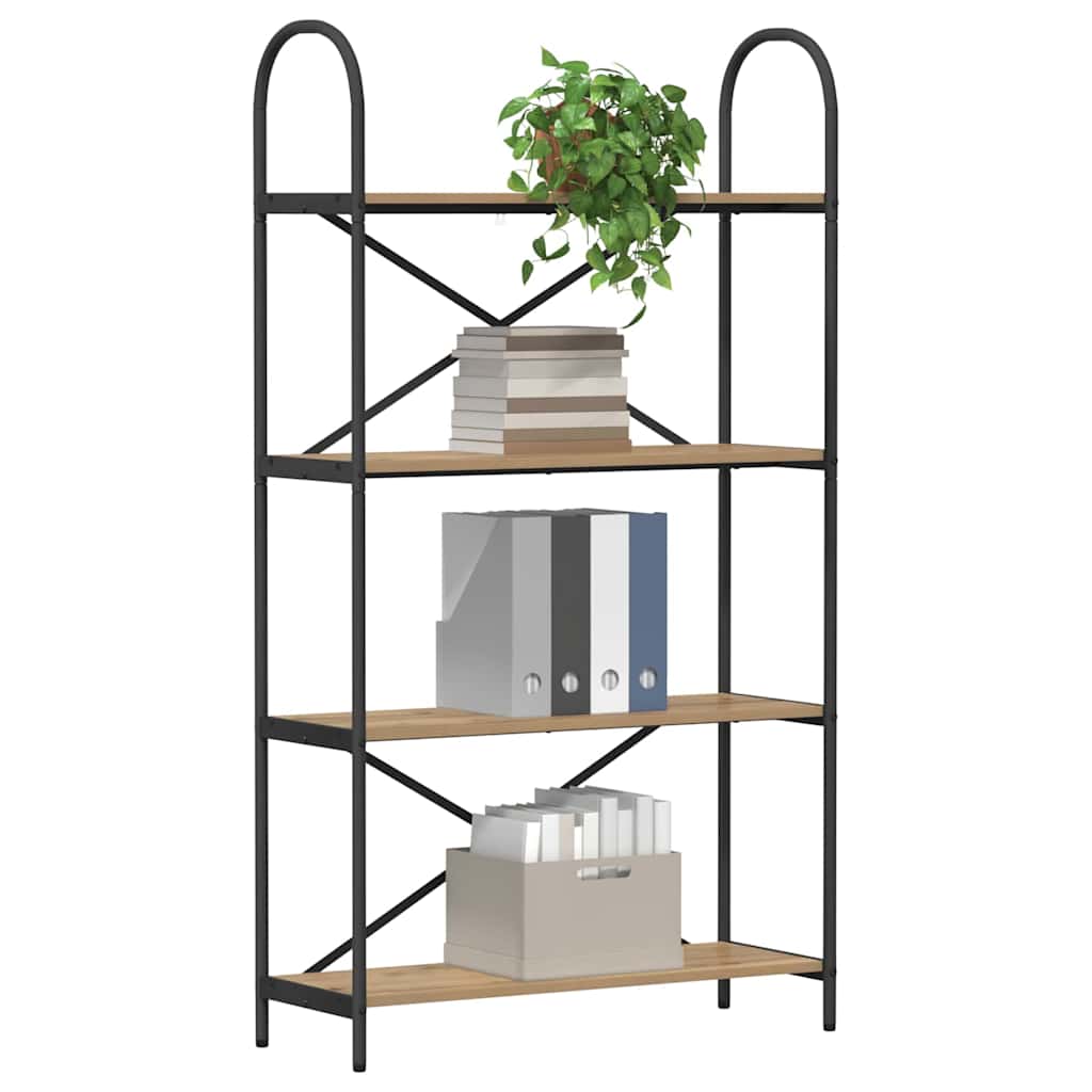 vidaXL Bücherregal Artisan-Eiche 80 x 30 x 146 cm Holzwerkstoff