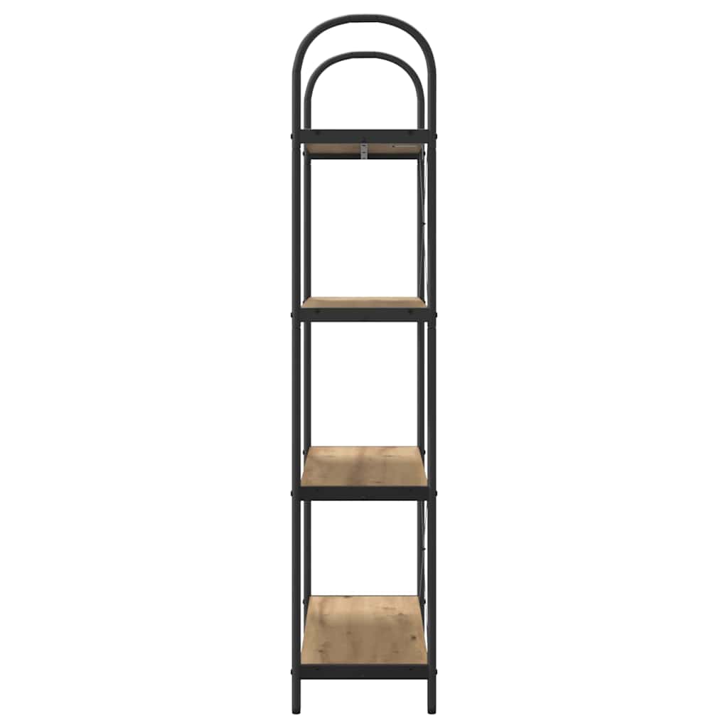 vidaXL Bücherregal Artisan-Eiche 80 x 30 x 146 cm Holzwerkstoff