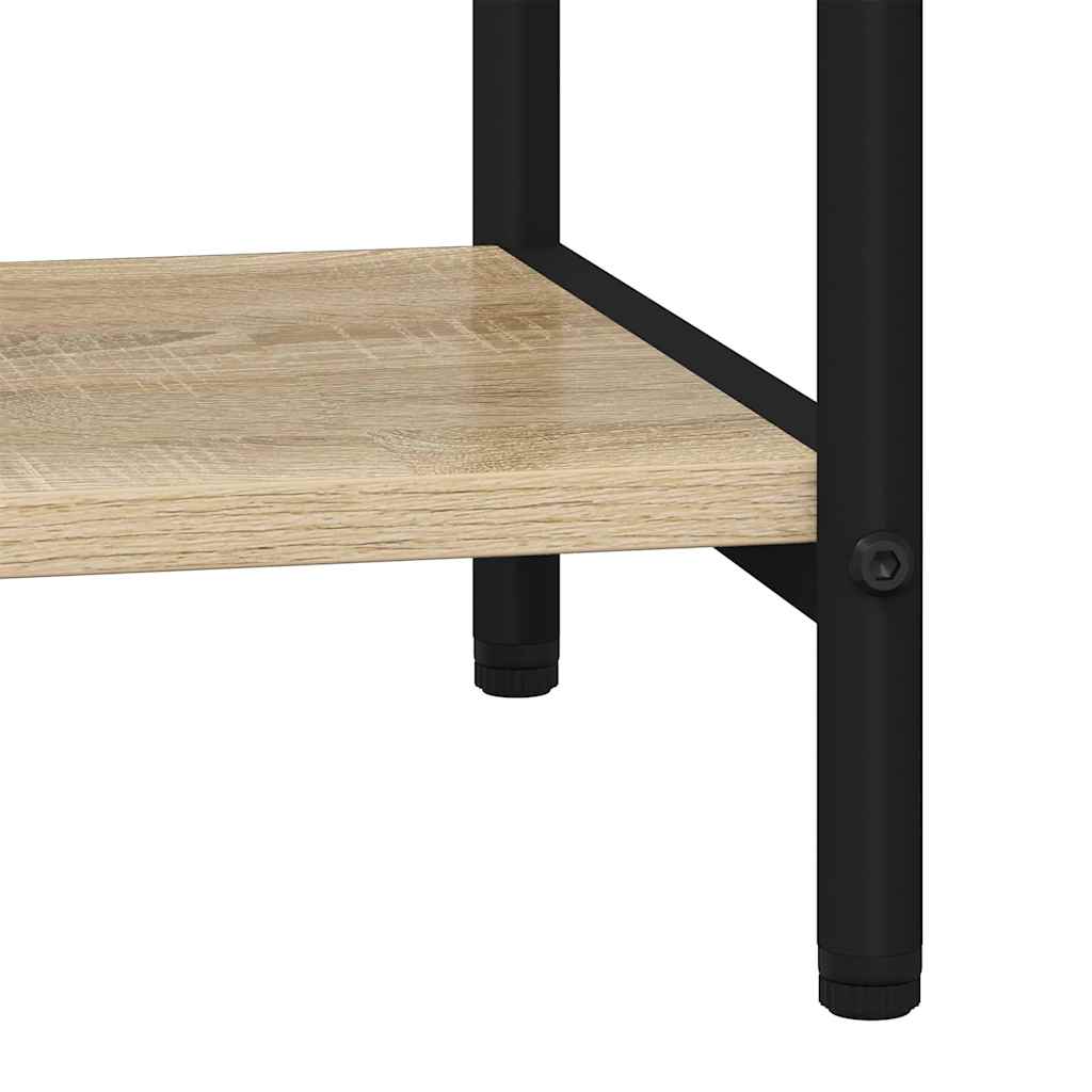 vidaXL Bücherregal Sonoma-Eiche 80 x 30 x 109 cm Holzwerkstoff
