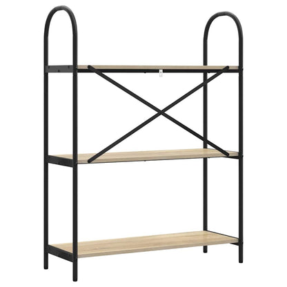 vidaXL Bücherregal Sonoma-Eiche 80 x 30 x 109 cm Holzwerkstoff