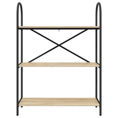 vidaXL Bücherregal Sonoma-Eiche 80 x 30 x 109 cm Holzwerkstoff