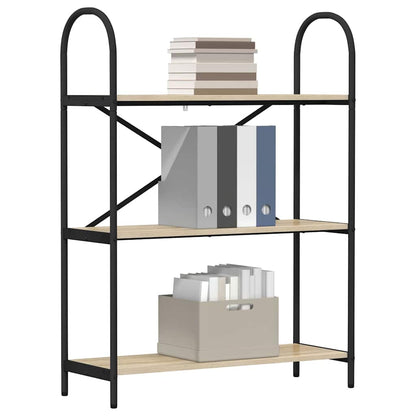 vidaXL Bücherregal Sonoma-Eiche 80 x 30 x 109 cm Holzwerkstoff