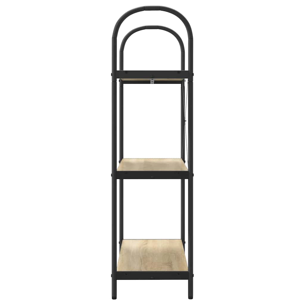 vidaXL Bücherregal Sonoma-Eiche 80 x 30 x 109 cm Holzwerkstoff