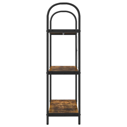 Bücherregal Geräucherte Eiche 80 x 30 x 109 cm Holzwerkstoff