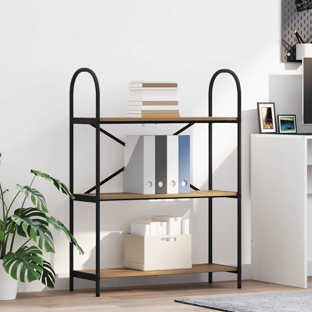 Bücherregal Artisan-Eiche 80 x 30 x 109 cm Holzwerkstoff