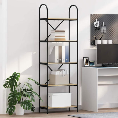 Bücherregal Sonoma-Eiche 60 x 30 x 183 cm Holzwerkstoff