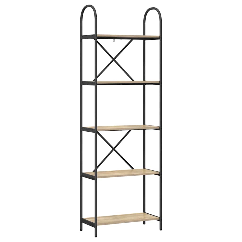 Bücherregal Sonoma-Eiche 60 x 30 x 183 cm Holzwerkstoff