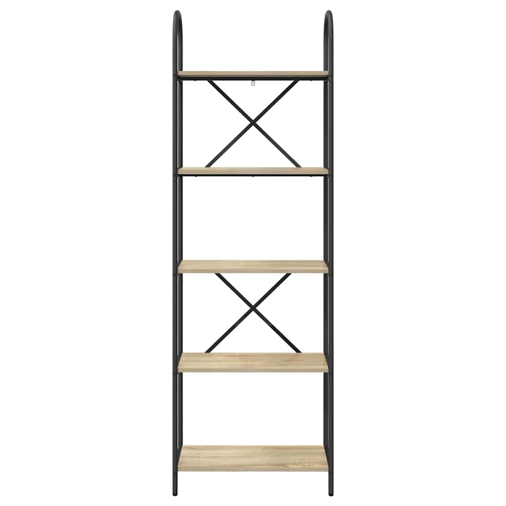 Bücherregal Sonoma-Eiche 60 x 30 x 183 cm Holzwerkstoff