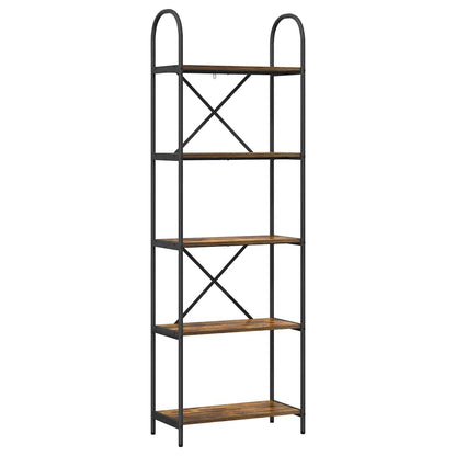 Bücherregal Geräucherte Eiche 60 x 30 x 183 cm Holzwerkstoff