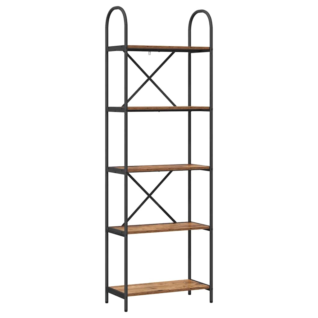 Bücherregal Altholz 60 x 30 x 183 cm Holzwerkstoff