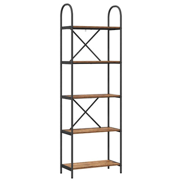 vidaXL Bücherregal Altholz 60 x 30 x 183 cm Holzwerkstoff