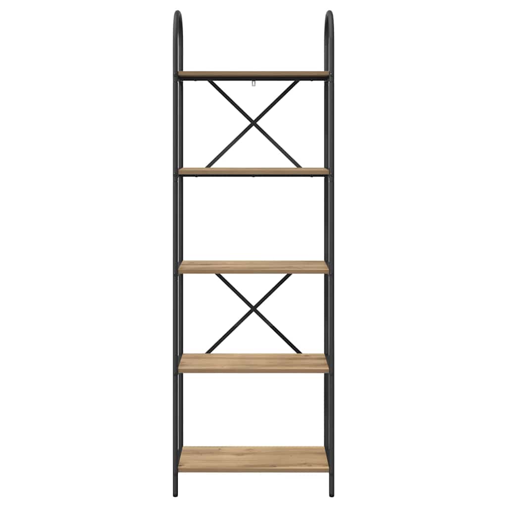vidaXL Bücherregal Artisan-Eiche 60 x 30 x 183 cm Holzwerkstoff