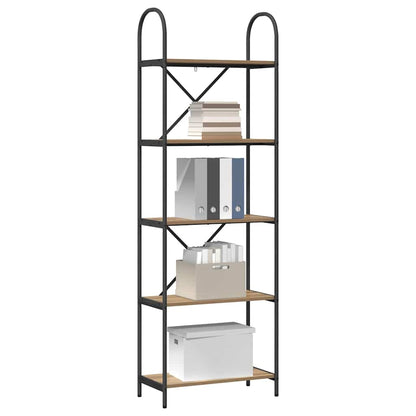 vidaXL Bücherregal Artisan-Eiche 60 x 30 x 183 cm Holzwerkstoff
