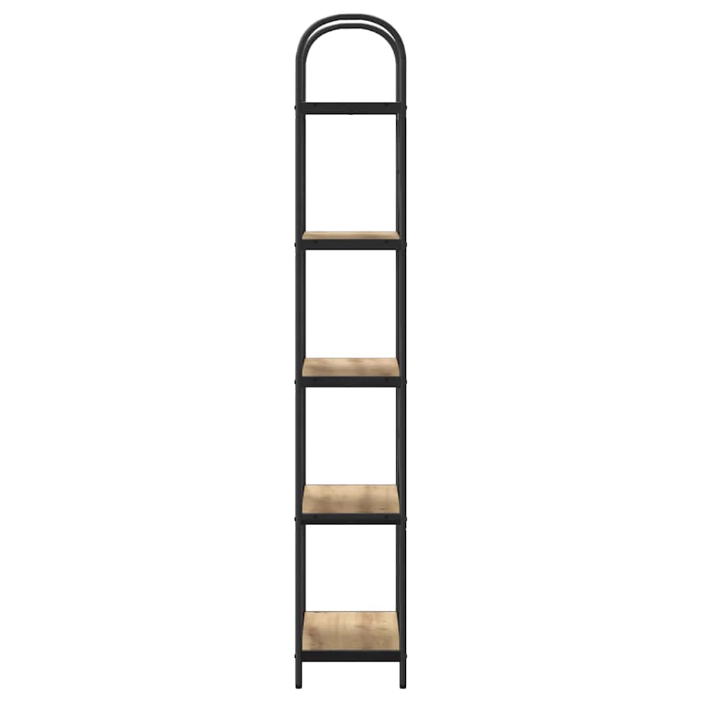 vidaXL Bücherregal Artisan-Eiche 60 x 30 x 183 cm Holzwerkstoff