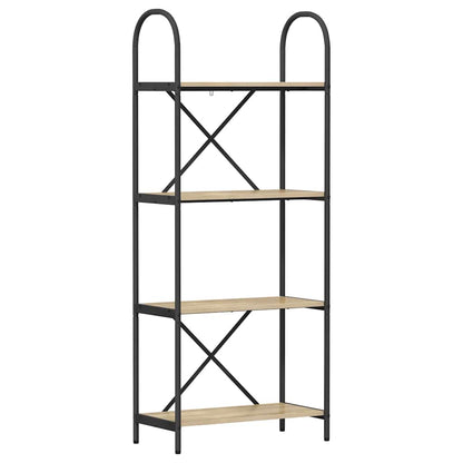 vidaXL Bücherregal Sonoma-Eiche 60 x 30 x 146 cm Holzwerkstoff