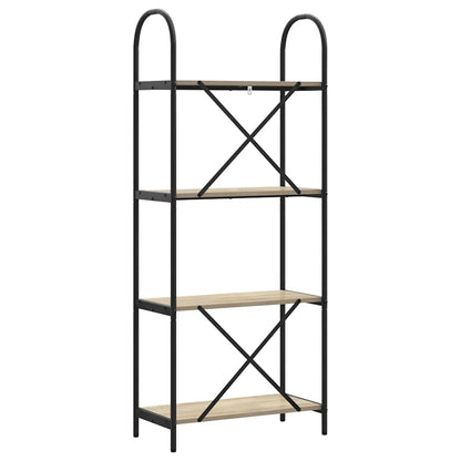 vidaXL Bücherregal Sonoma-Eiche 60 x 30 x 146 cm Holzwerkstoff