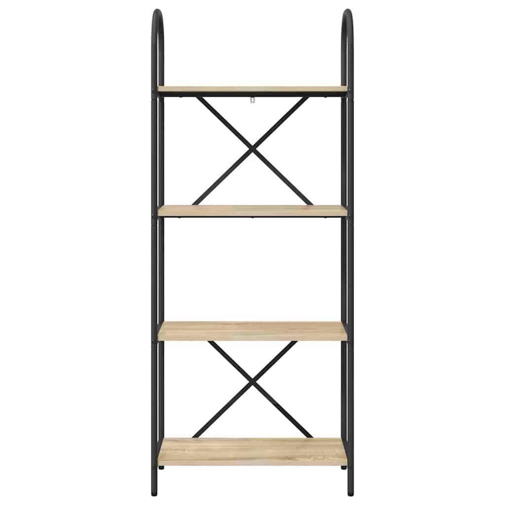 vidaXL Bücherregal Sonoma-Eiche 60 x 30 x 146 cm Holzwerkstoff