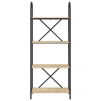 vidaXL Bücherregal Sonoma-Eiche 60 x 30 x 146 cm Holzwerkstoff