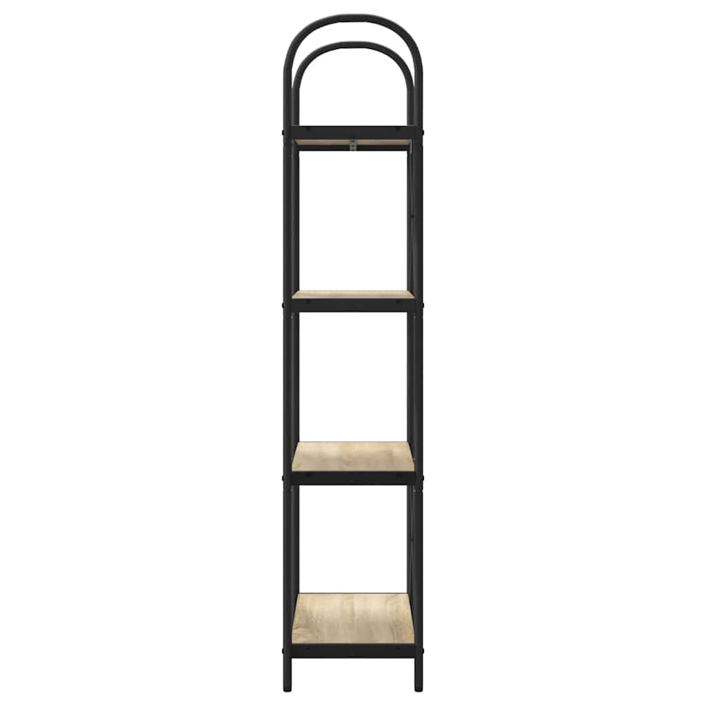 vidaXL Bücherregal Sonoma-Eiche 60 x 30 x 146 cm Holzwerkstoff