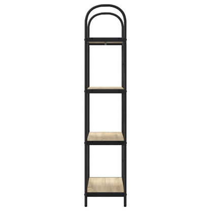 vidaXL Bücherregal Sonoma-Eiche 60 x 30 x 146 cm Holzwerkstoff