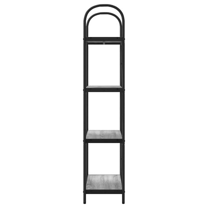 vidaXL Bücherregal Graues Sonoma 60 x 30 x 146 cm Holzwerkstoff