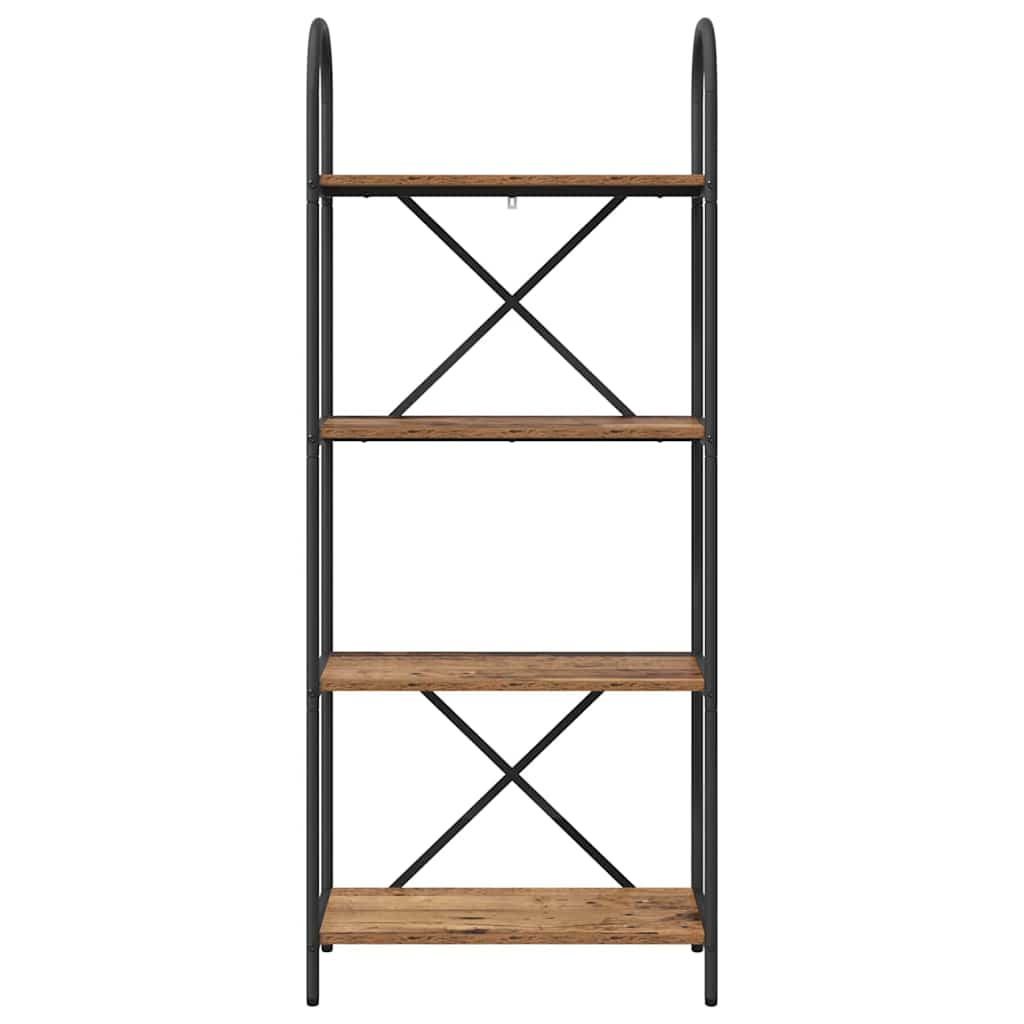 vidaXL Bücherregal Altholz 60 x 30 x 146 cm Holzwerkstoff