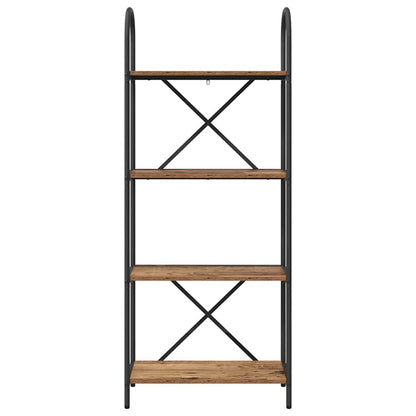 vidaXL Bücherregal Altholz 60 x 30 x 146 cm Holzwerkstoff