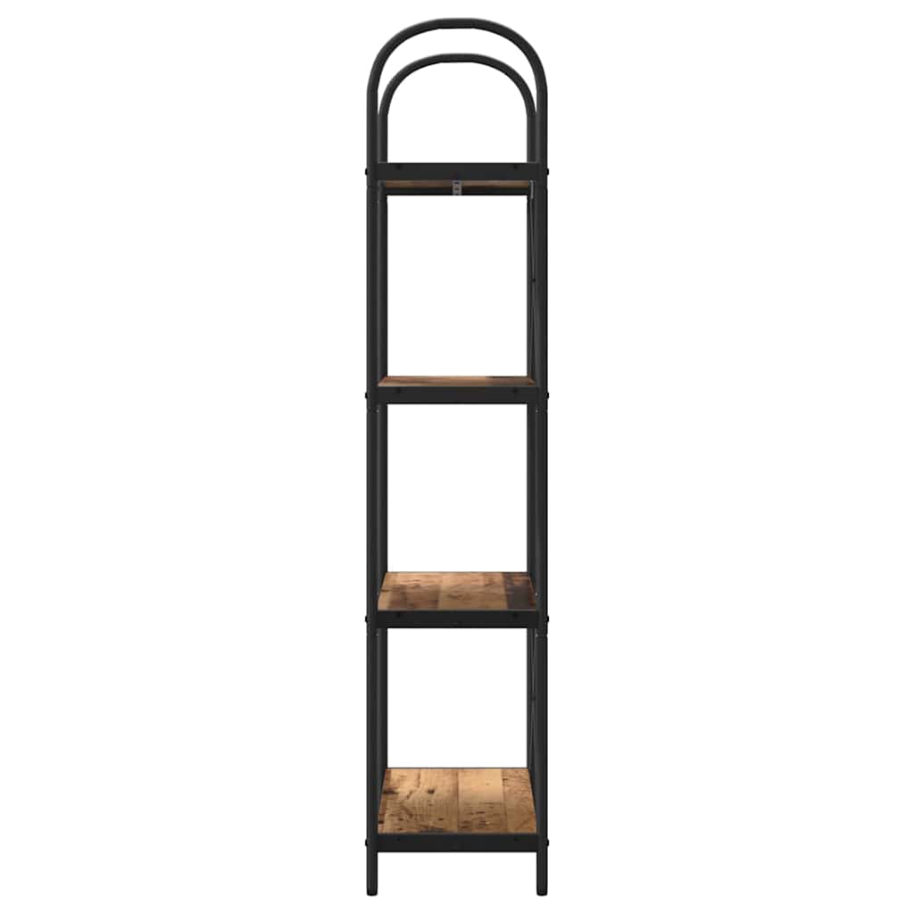vidaXL Bücherregal Altholz 60 x 30 x 146 cm Holzwerkstoff