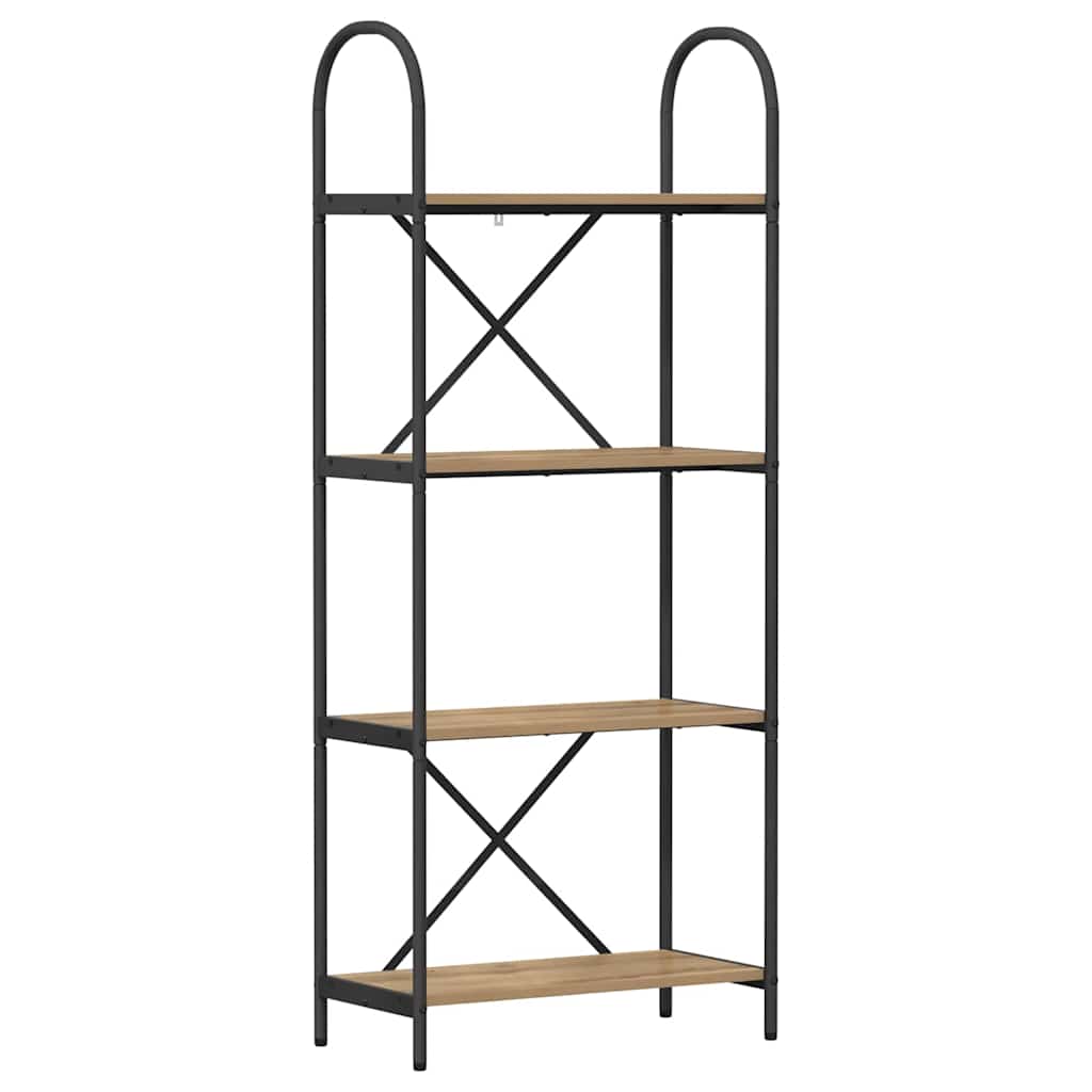 Bücherregal Artisan-Eiche 60 x 30 x 146 cm Holzwerkstoff