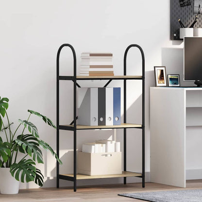 vidaXL Bücherregal Sonoma-Eiche 60 x 30 x 109 cm Holzwerkstoff
