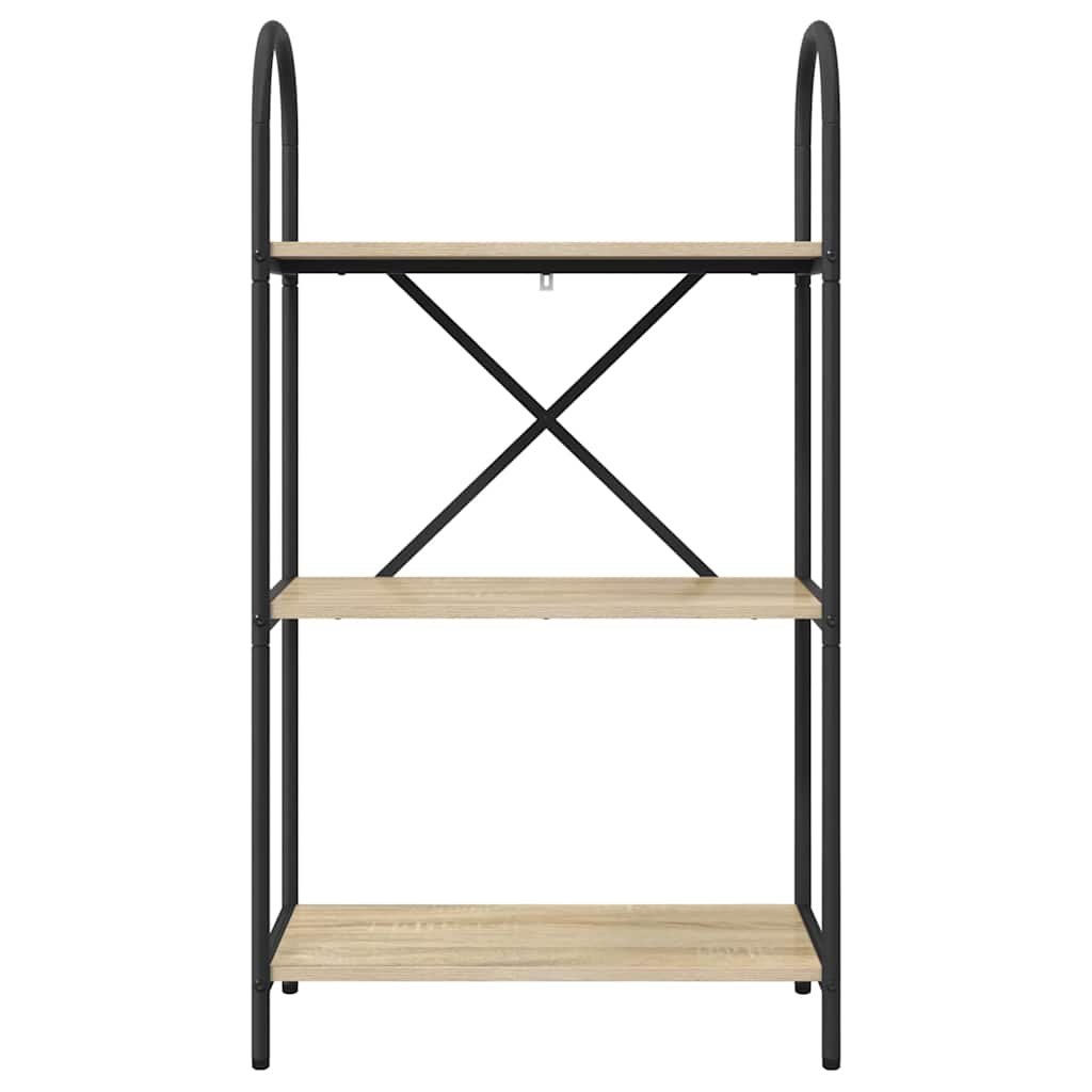 vidaXL Bücherregal Sonoma-Eiche 60 x 30 x 109 cm Holzwerkstoff
