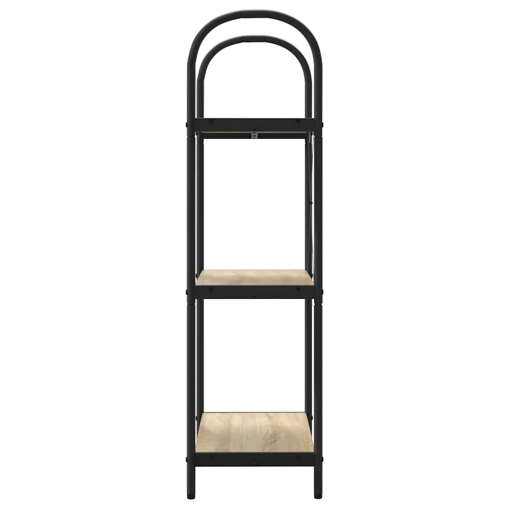 vidaXL Bücherregal Sonoma-Eiche 60 x 30 x 109 cm Holzwerkstoff