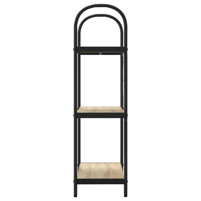 vidaXL Bücherregal Sonoma-Eiche 60 x 30 x 109 cm Holzwerkstoff