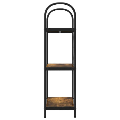 Bücherregal Geräucherte Eiche 60 x 30 x 109 cm Holzwerkstoff