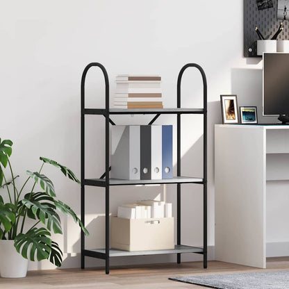 vidaXL Bücherregal Graues Sonoma 60 x 30 x 109 cm Holzwerkstoff