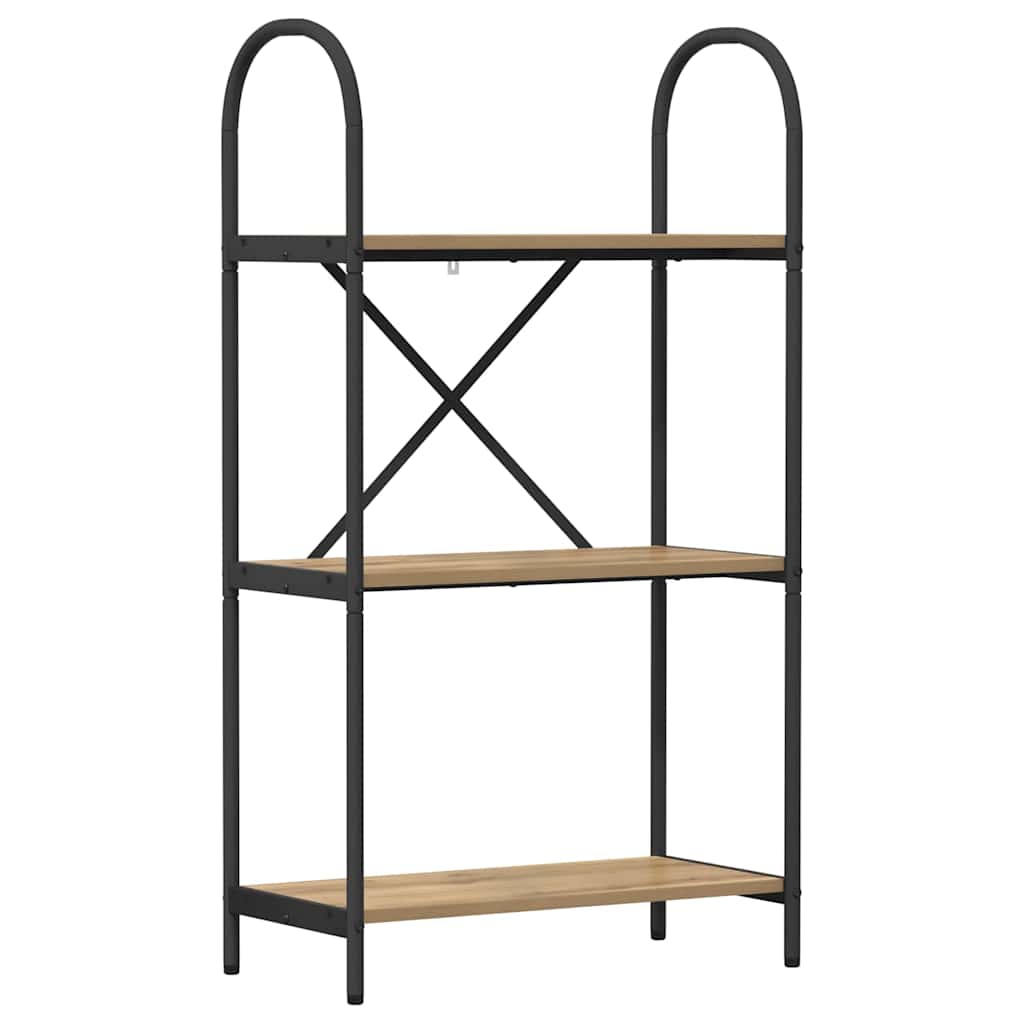 Bücherregal Artisan-Eiche 60 x 30 x 109 cm Holzwerkstoff